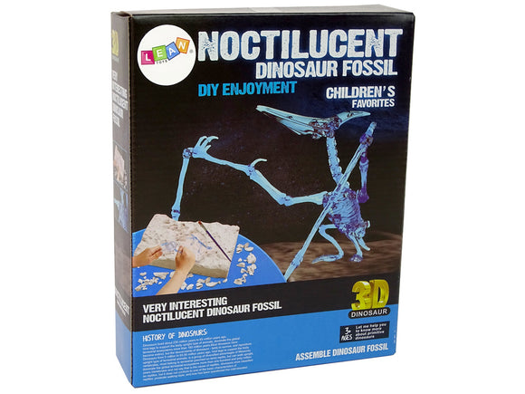 Kit de fouilles archéologiques Squelette de dinosaure Ptéranodon Hologramme 3D