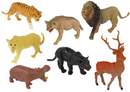 Large Figure Set Wild Animals Safari + Accessories 34 Elements-6