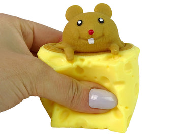 Squishy Cheese Mouse Squishy Sensory Mouse Pop It - 0