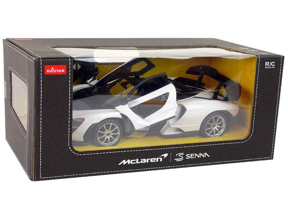 Car R/C McLaren Senna Rastar 1:14 White with Remote Control