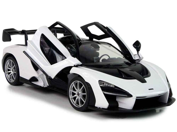 Car R/C McLaren Senna Rastar 1:14 White with Remote Control