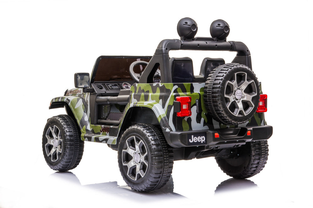Voiture électrique Jeep Wrangler Rubicon DK-JWR555 Camo