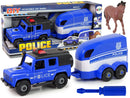Police Transporter Terrain Car to Unbolt DIY Horse-1