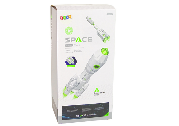 Space Rocket Cosmos Cosmonaut Smoke Sound Light