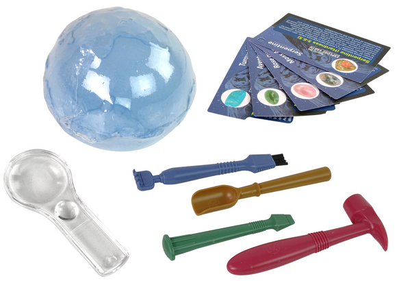 Archaeology Excavation Set Earth Tools Minerals Fiche