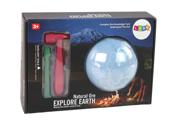 Archaeology Excavation Set Earth Tools Minerals Fiche