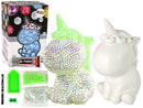 Kit licorne créatif diy diamants cristaux vert
