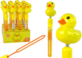 Bulles de savon Canard jaune sonore 29 cm