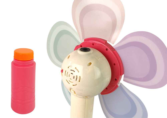 Musique de la machine à bulles de savon Red Flower