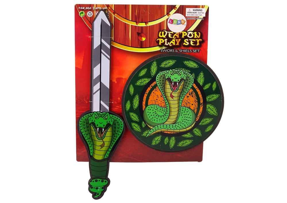 Ensemble de chevalier en mousse EVA avec épée et bouclier