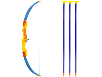 Shooting set Sport Bow Shield Arrows Orange - 0