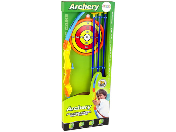 Shooting set Sport Bow Shield Arrows Orange
