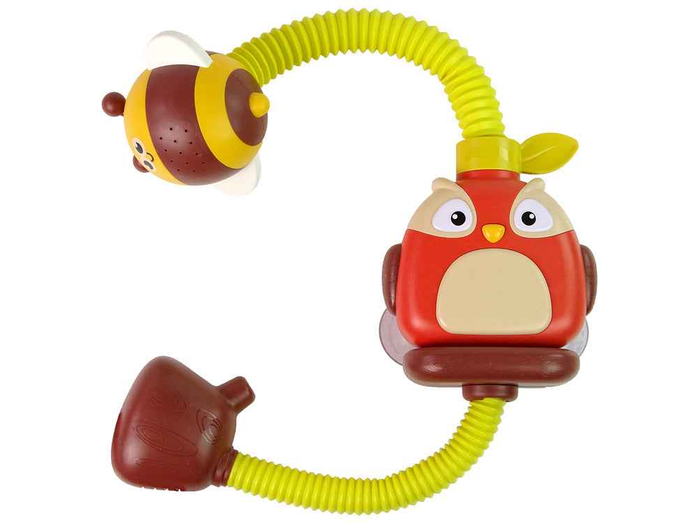 Jouet de bain hibou douche abeille