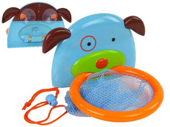Jouet de bain Mini Basketball Dog Poisson en caoutchouc