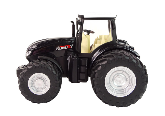 Remote controlled tractor R/C Black 2.4G Metal