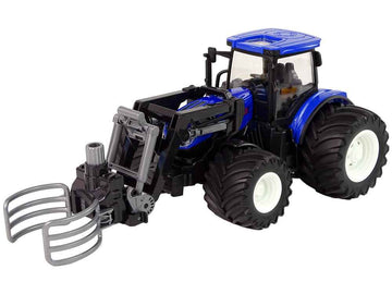 Remote-controlled tractor with grab handle Blue