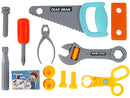Kit de bricolage dans une boîte à outils pour enfants