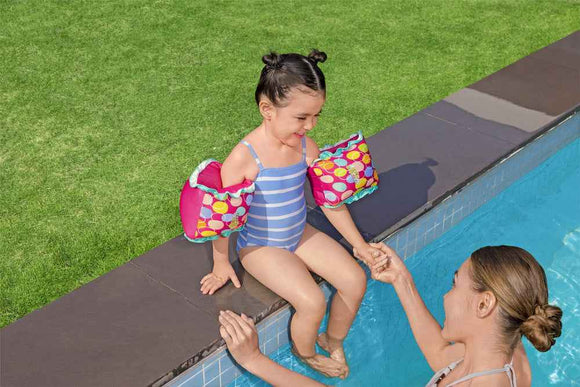 Pink Bestway 32182 Swimming Sleeves S/M