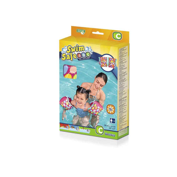 Pink Bestway 32182 Swimming Sleeves S/M