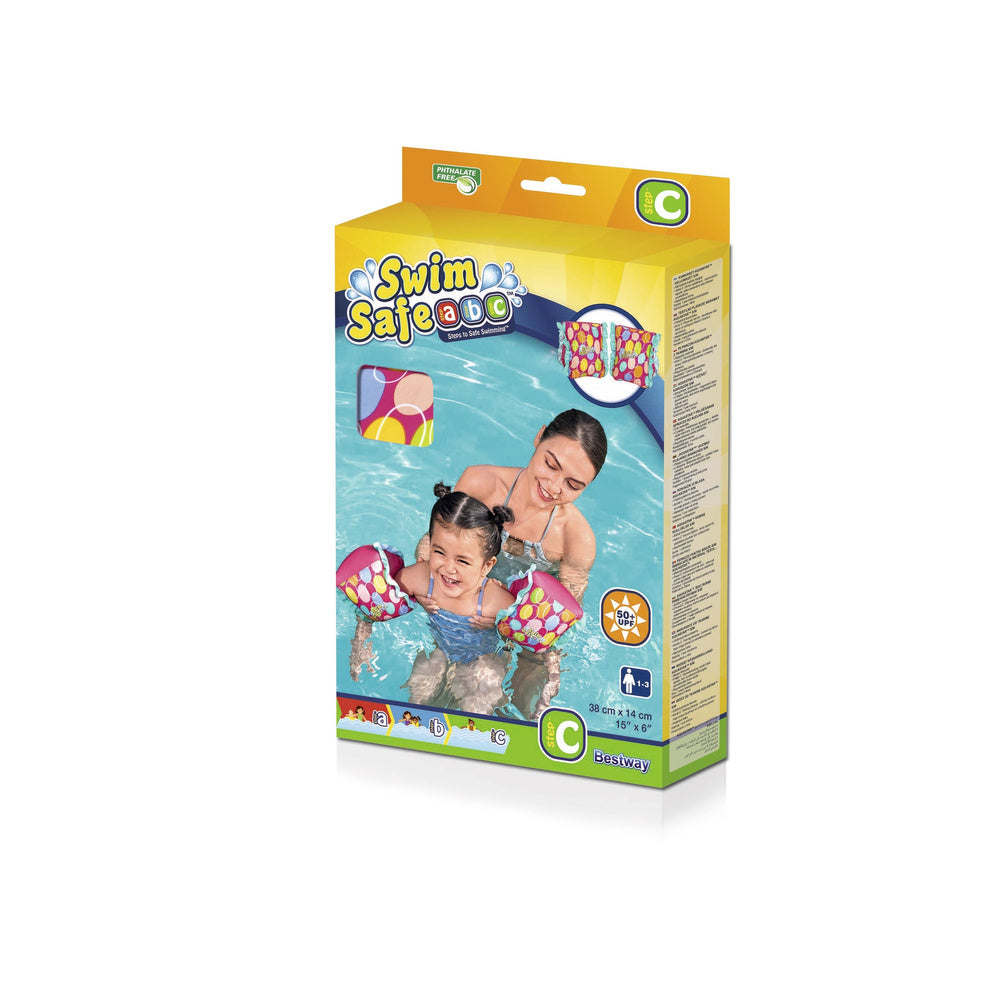 Pink Bestway 32182 Swimming Sleeves S/M
