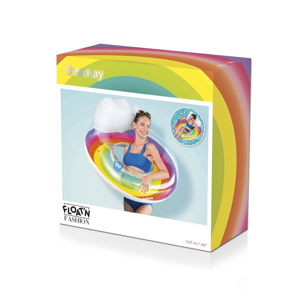 Inflatable Swimming Ring 107 cm Rainbow Bestway 43647