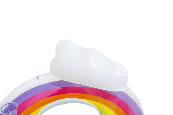 Bouée gonflable 107 cm Rainbow Bestway 43647