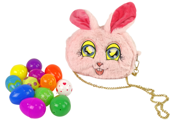 Ensemble d'œufs de pâques fidget toys avec sac et lapin