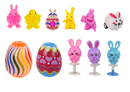 Ensemble de jouets anti-stress squishy de Pâques, 18 éléments