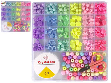 Ensemble de perles pour la fabrication de bijoux, 6 couleurs