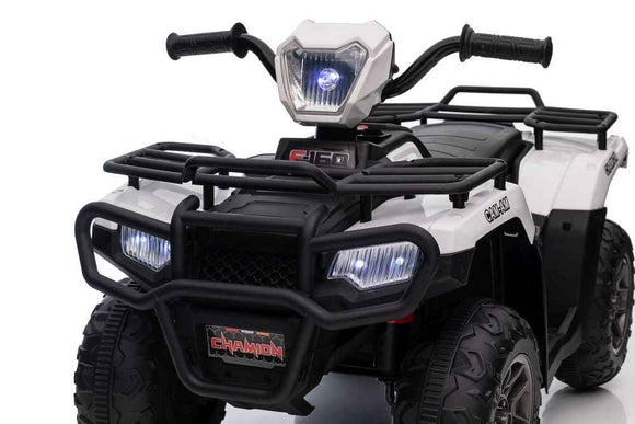 Electric Ride On Quad JC915 White