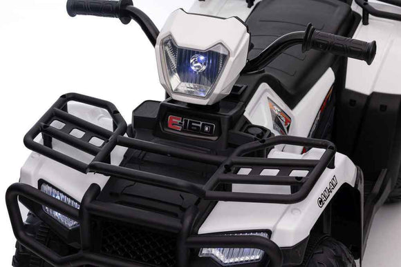 Electric Ride On Quad JC915 White