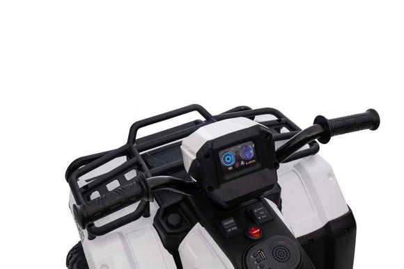 Electric Ride On Quad JC915 White
