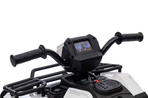 Electric Ride On Quad JC915 White