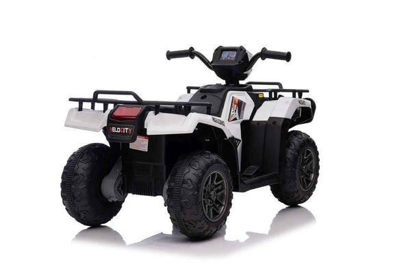 Electric Ride On Quad JC915 White