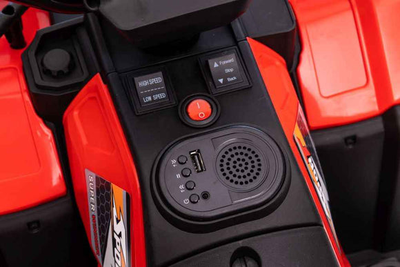 Electric Ride On Quad JC915 Red