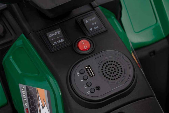 Electric Ride On Quad JC915 Green