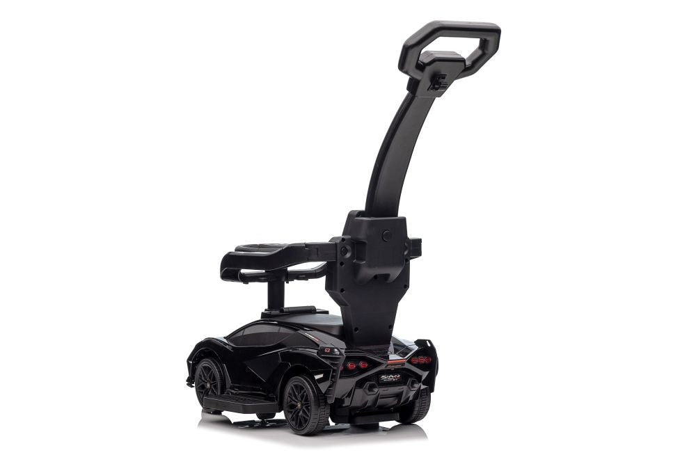 Lamborghini qls-996t ride-on avec poussoir noir
