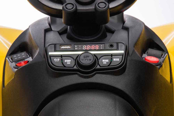 Electric Ride On CAN-AM Renegate Yellow