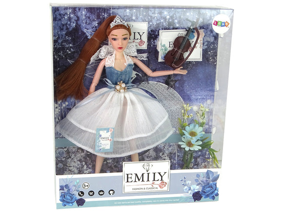 Poupée bébé Emily Violon Fleurs