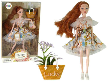 Baby Doll Emily Autumn Red Hair Flowers