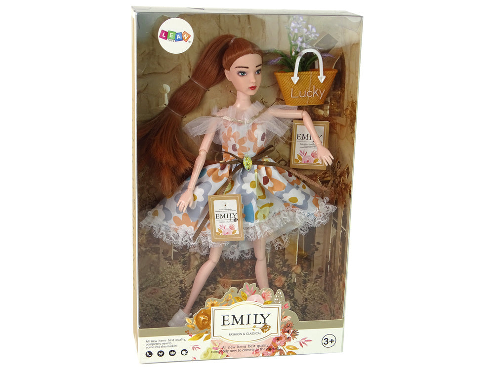 Baby Doll Emily Autumn Red Hair Flowers