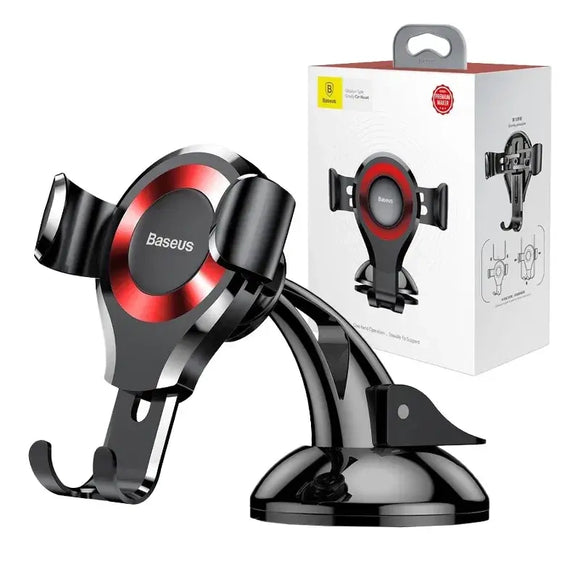 Gravity car mount Baseus Osculum for phone (red)