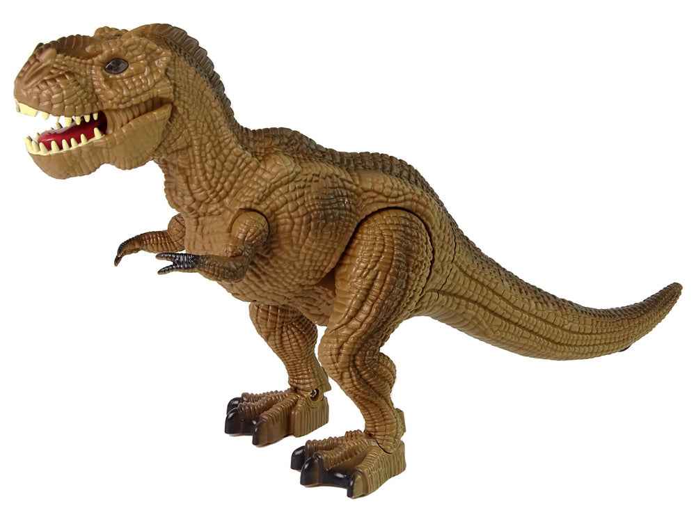 Dinosaure télécommandé Tyrannosaurus Rex marron