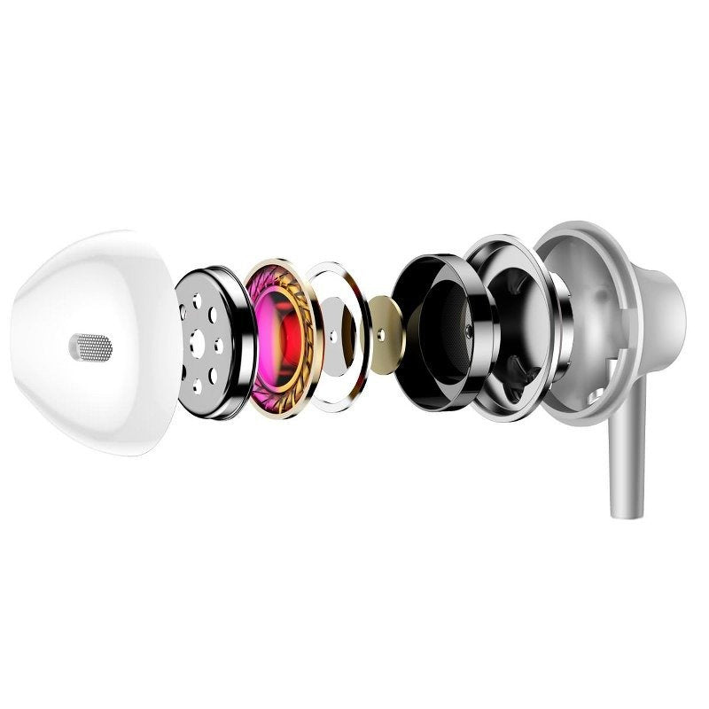 Écouteurs intra-auriculaires filaires Baseus Encok H06 argent (NGH06-0S)