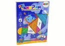 Puzzle Tangram 7 blocs magnétiques