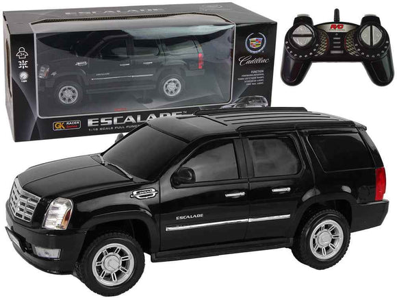 Cadillac Escalade R/C Car Black Lights Sound 1:16
