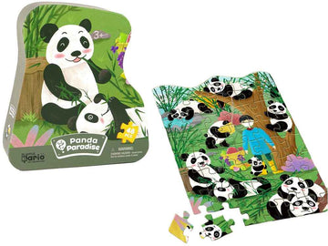 Puzzle Panda Forêt de Bambou 48 Éléments