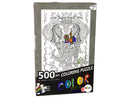 Puzzle Couleurs 500 Éléphant