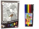 Puzzles à colorier 500 pièces Poisson Océan