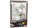 Puzzles à colorier 500 pièces Poisson Océan